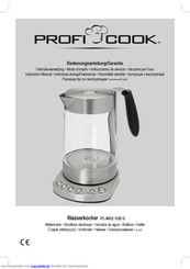 ProfiCook PC-WKS 1020 G Bedienungsanleitung