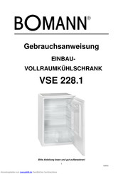 Bomann VSE 228.1 Gebrauchsanweisung