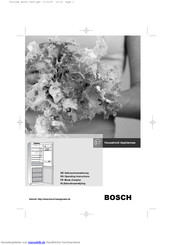 Bosch kgp34330 Gebrauchsanweisung