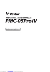 Vestax PMC-05ProIV Bedienungsanleitung