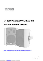 Vision SP-1800P Bedienungsanleitung