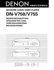 Denon DN-V750 Bedienungsanleitung