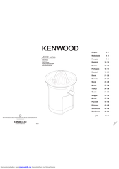 Kenwood JE370 series Bedienungsanleitungen