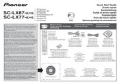 Pioneer sc-lx87-k Kurzanleitung