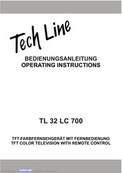 Tech Line TL 32 LC 700 Bedienungsanleitung