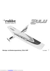 ROBBE ZULU ARF OH3005 Montage- Und Bedienungsanleitung