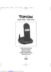 Topcom Butler 2500 Bedienungsanleitung