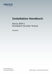 Navico BSM-1 Installationshandbuch