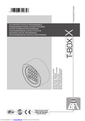 BFT T-BOX Montageanleitung