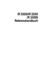 Canon iR 3320N Referenzhandbuch