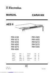 Electrolux RM 5405 Gebrauchs- Und Einbauanweisung