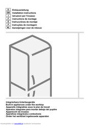 Gorenje FIU6091 Einbauanleitung