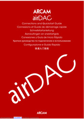 Arcam airDAC Schnellstartanleitung