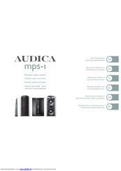 Audica MPS-1 Benutzerhandbuch
