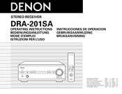 Denon DRA-201SA Bedienungsanleitung