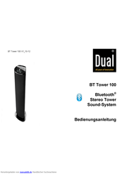 Dual BT Tower 100 Bedienungsanleitung
