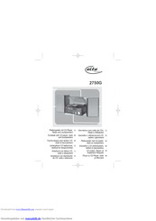Elta 2750 g Bedienungsanleitung