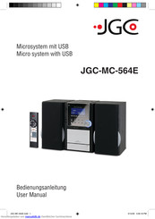 JGC JGC-MC-564E Bedienungsanleitung