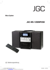 JGC JGC-MS-1200MPUSB Bedienungsanleitung