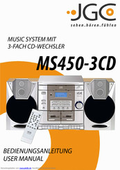 JGC MS450-3CD Bedienungsanleitung