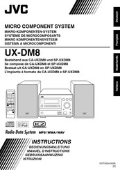 JVC UX-DM8 Bedienungsanleitung