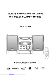 Lenco MC-4100 USB Bedienungsanleitung