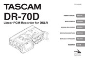 Tascam DR-70D Bedienungsanleitung