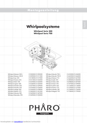 PHARO Whirlpool Serie 700 Montageanleitung