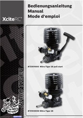 XciteRC #72103000 Nitro Tiger 28 Bedienungsanleitung
