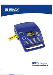 Brady BMP 71 Benutzerhandbuch