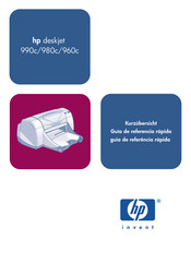 HP deskjet 960c Kurzanleitung