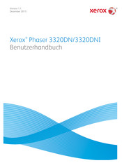 Xerox Phaser 3320DN Benutzerhandbuch