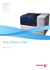 Xerox Phaser 6700 Benutzerhandbuch