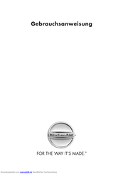 Kitchenaid KRSM 9050 Gebrauchsanweisung