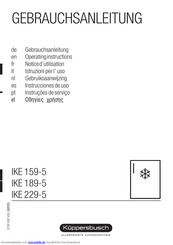 Kuppersbusch IKE 189-5 Gebrauchsanleitung