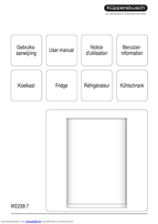 Kuppersbusch IKE238-7 Benutzerhandbuch