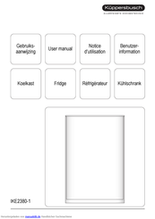 Kuppersbusch IKE2380-1 Benutzerhandbuch