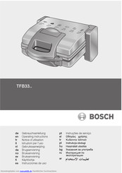 Bosch TFB33-Serie Gebrauchsanleitung