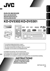JVC KD-DV5301 Bedienungsanleitung