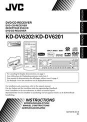 JVC KD-DV6201 Bedienungsanleitung