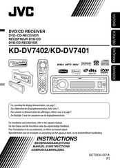 JVC KD-DV7402 Bedienungsanleitung