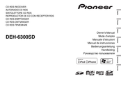 Pioneer DEH-6300SD Bedienungsanleitung