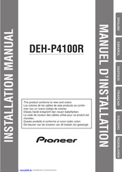 Pioneer DEH-P4100R Bedienungsanleitung