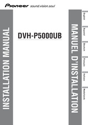 Pioneer DVH-P5000UB Bedienungsanleitung