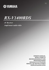Yamaha RX-V1400 Bedienungsanleitung