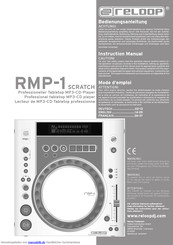 Reloop RMP-1 SCRATCH MK2 B Bedienungsanleitung