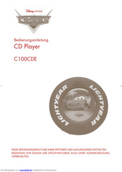 Soundmaster C100CDE Bedienungsanleitung