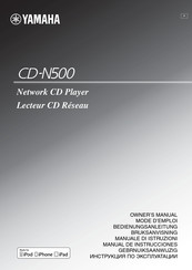 Yamaha CD-N500 Bedienungsanleitung