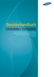 Samsung C23A550U Benutzerhandbuch