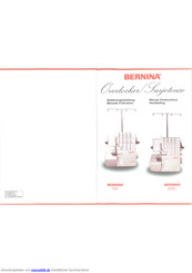 Bernina 800DL Bedienungsanleitung
